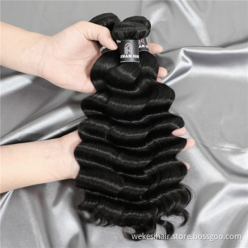 Wholesale  28 30 inch10A Unprocessed Raw Virgin Human Hair Deep Wave Bundle Double Drawn Mink Vietnamese Hair Extensions